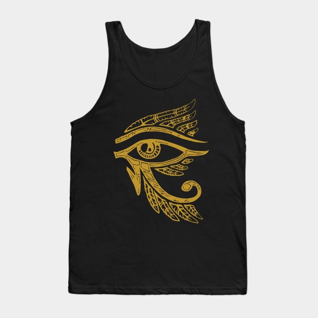 Eye Of Horus Tank Top by jverdi28